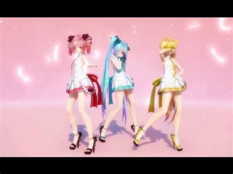 [MMD] Masked bitcH [Miku・Teto・Neru] - YouTube