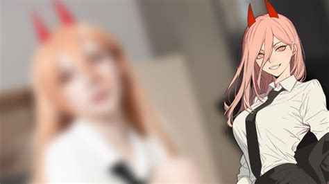 Power de Chainsaw Man luce muy bonita en el cosplay de Tontsacu