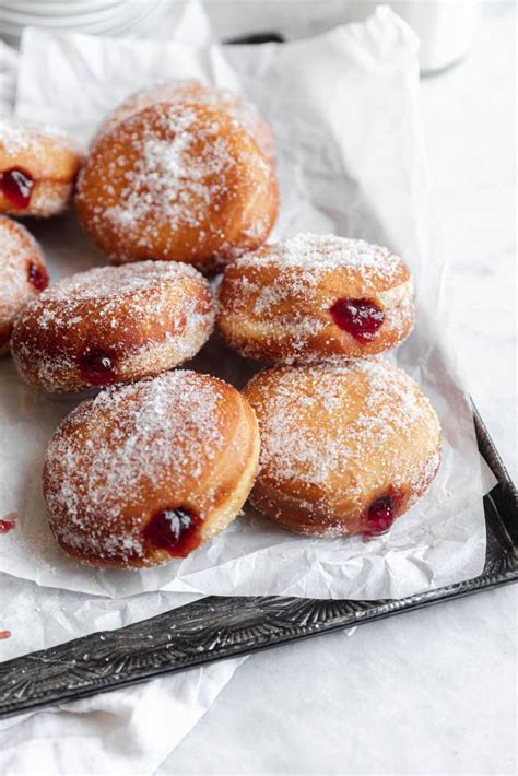 Classic Jelly Donuts - Broma Bakery