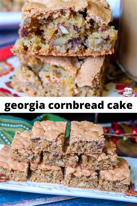 Georgia Cornbread Cake | Recipe | Cornbread cake, Cake desserts, Cake ...