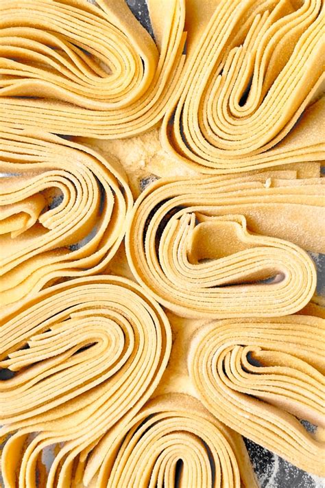 Homemade Pappardelle Pasta - Not Just Food
