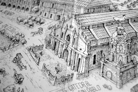 mapa de vigan behance