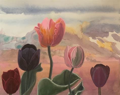 Nancy Diamond, Mountain Tulips, 2021 | Maya Frodeman Gallery