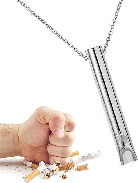 breathlace quit vaping necklace stainless steel breathing necklace