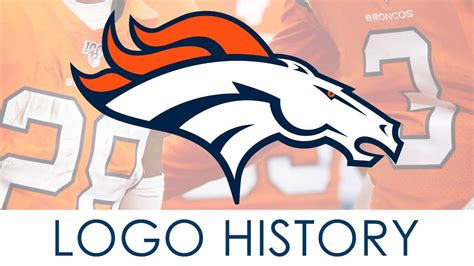 Denver Broncos logo, symbol | history and evolution - YouTube