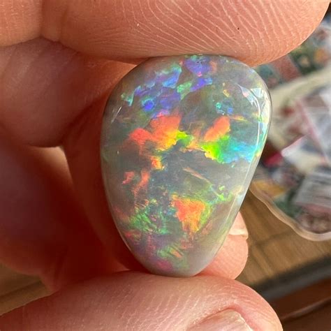 Classic Solid Semi Black Opal Mintabie – Opal Nation AU