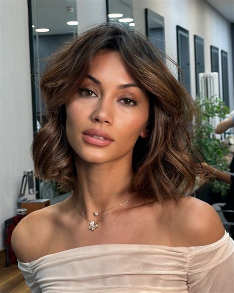 warm brown hair color ideas medium light dark balayage highlights