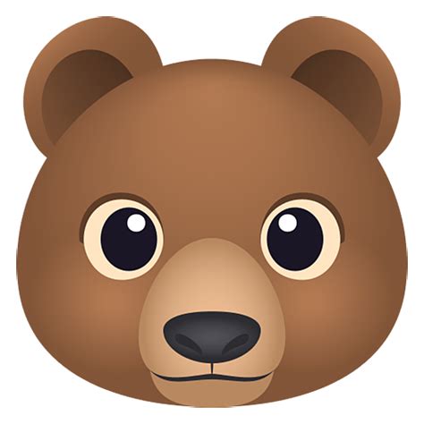 Emoji Iphone Copiar Urso - 🐻 Emoji Rosto De Urso: copiar o código do emoticon, significado do emoji