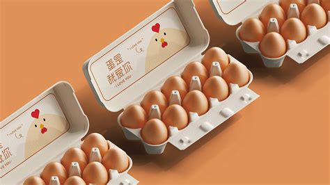 Egg packaging design on Behance