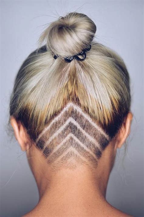 11+ Favorite Undercut Hairstyle Women Designs Blonde