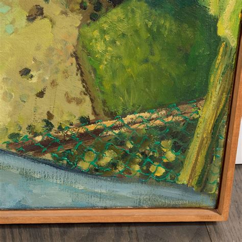 Anthony Green - The Sun Flower Portrait Anthony Green, Oil on Canvas