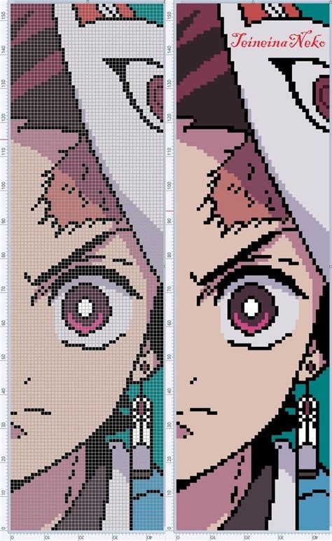 Anime Minecraft Pixel Art Grid - Pixel Art Grid Gallery