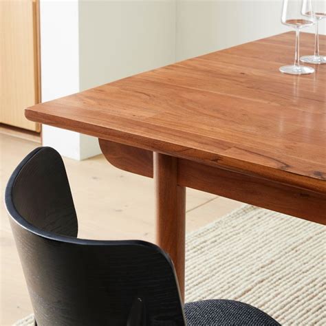 Keira Solid Wood Expandable Dining Table (60"–120") | West Elm