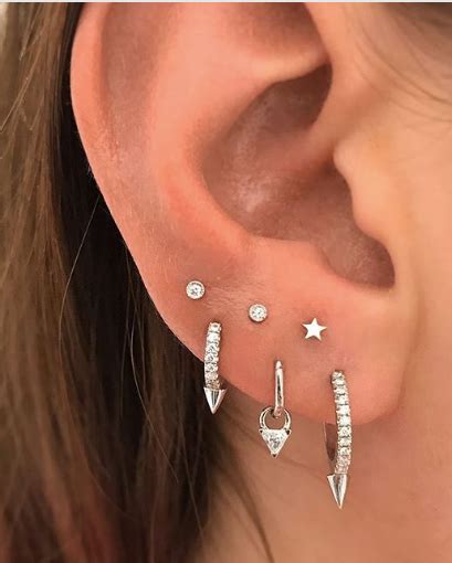 Ear Piercings - Multiple Ear Piercings Inspiration For Curating Your ...