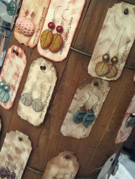 Earring Display for Craft Shows | Craft show displays, Earring card ...