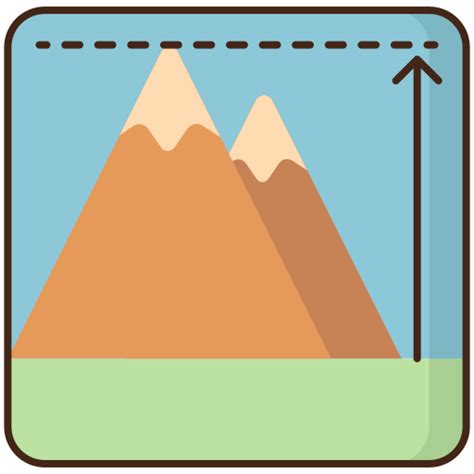 elevation flaticons lineal color icon