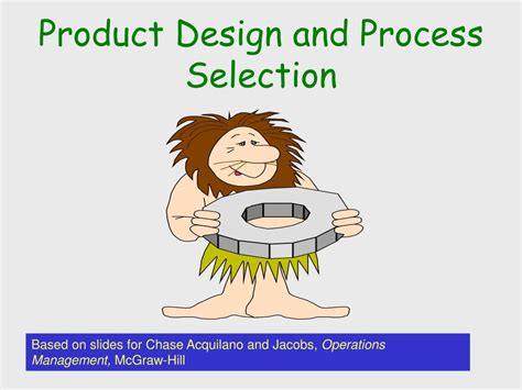 product design  process selection powerpoint