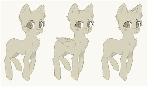 [Free to Use] Female MLP Base by bonsai-rain on DeviantArt