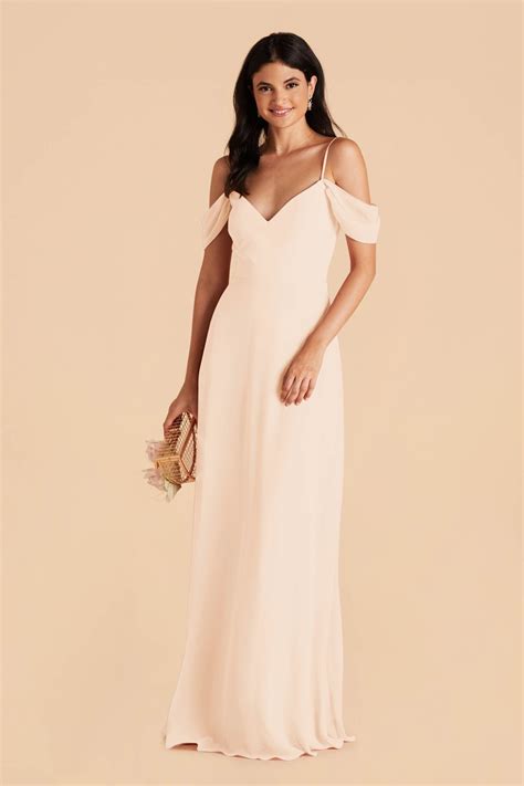 Champagne Color Satin Dress