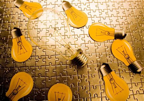 idee stock afbeelding image  idee elektro macht licht