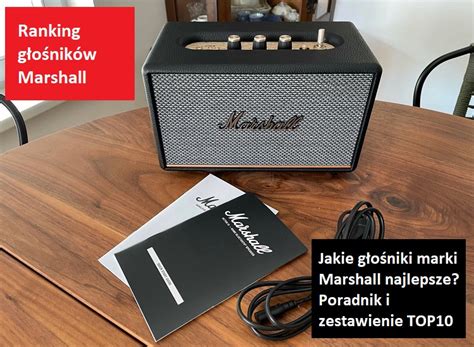 Jakie głośniki Marshall wybrać? Które najlepsze? Ranking TOP10 ...