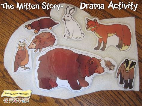 The Mitten Story Printable