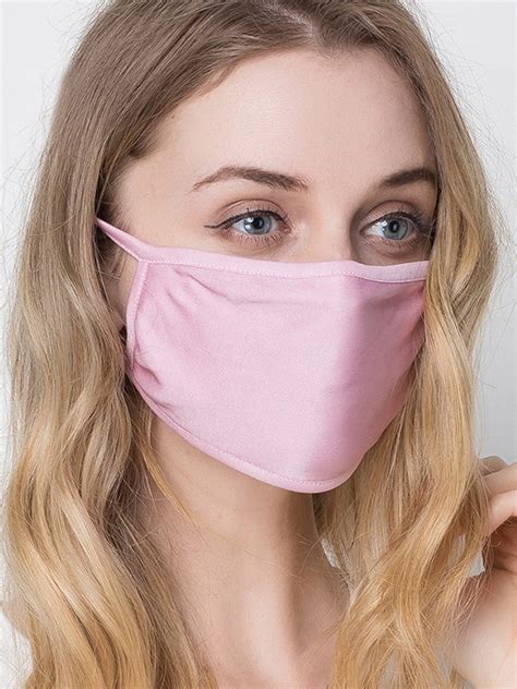 Silk Face Masks Breathable Style