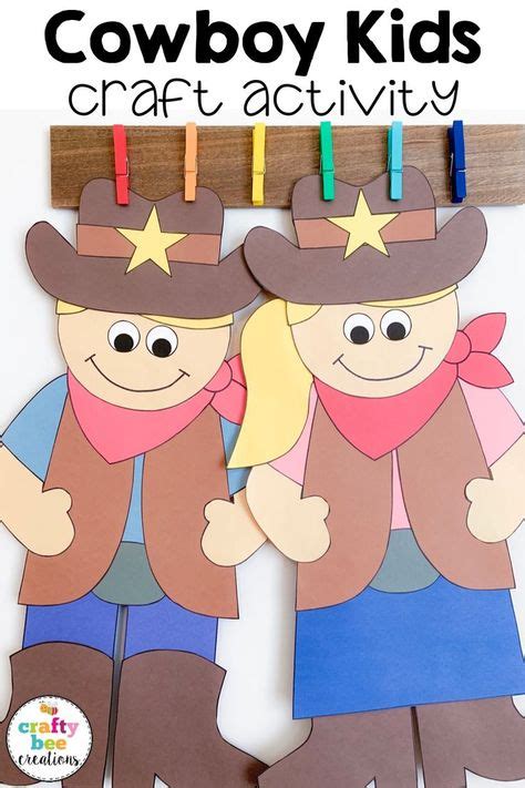 29 Wild West Craft & Activities for Kids ideas | wild west crafts, wild ...