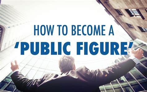 how to become public figure