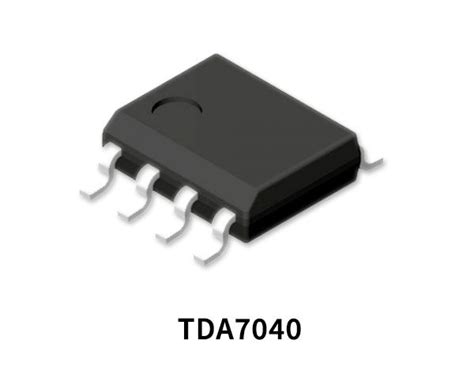 TDA7040 Low Voltage PLL Stereo Decoder Datasheet