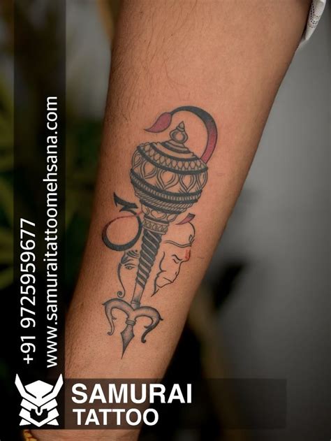 Hanuman dada tattoo |Bajrangbali tattoo |Hanumanji tattoo | Hanuman ...