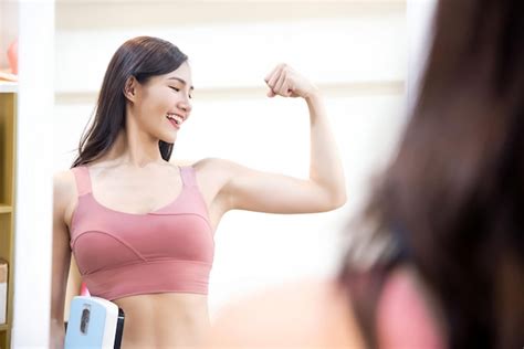 Premium Photo | Woman show her thin arm