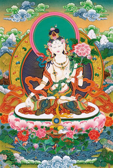 White Tara | Art of Thangka