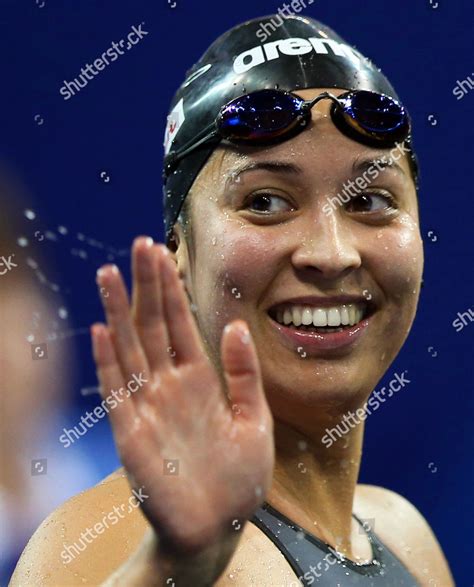 Dutch Swimmer Ranomi Kromowidjojo Celebrates After Editorial Stock