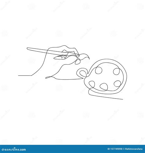 drawing of painter 6