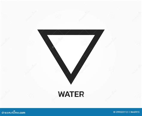 Astrology Element Symbols Set. Fire, Earth, Air And Water. Zodiac And ...