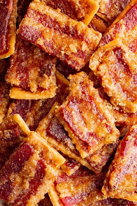 Bacon Flavored Snack Crackers
