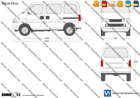 Templates - Cars - Various Cars - Maruti EEco