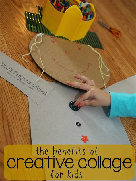 The Benefits of Creative Collage for Kids | Fall crafts for kids ...
