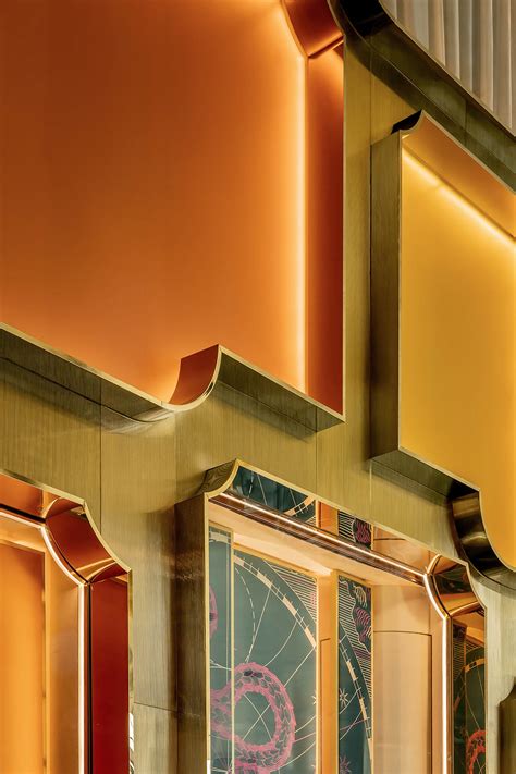 MVRDV's new golden façade for Bvlgari store in Bangkok references to