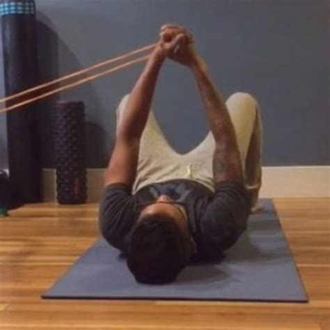 lying left pallof press  brian fallon exercise   skimble