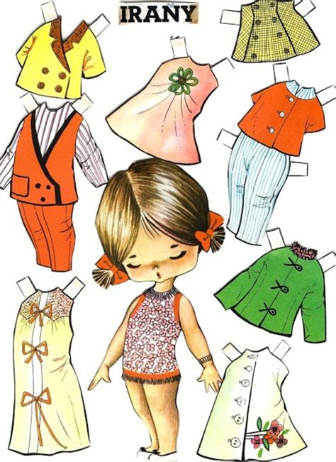 Boneca De Papel Anos 80 - Boneca de papel troca roupas / Paper Doll Anos 80 e 90 – Você se Lembra