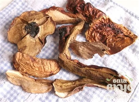 Грибы сушеные. Калорийность, польза и вред - ВашВкус
