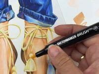 Идеи на тему «SKETCHMARKER BRUSH PRO» (8) | искусство рисования ...