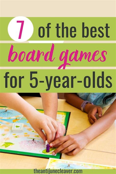 7 Must-Have Board Games for 5-Year-Olds | Haus of Boys