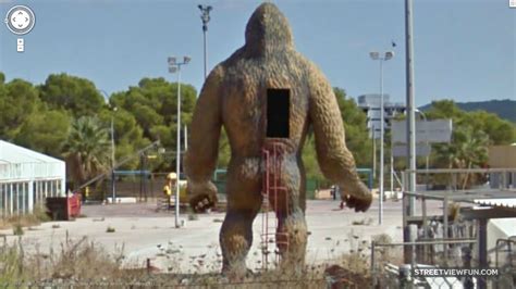 king kong attraction abandoned streetviewfun