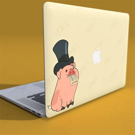 Waddles the Pig Sticker from Gravity Falls Cartoon! - Nerdecal