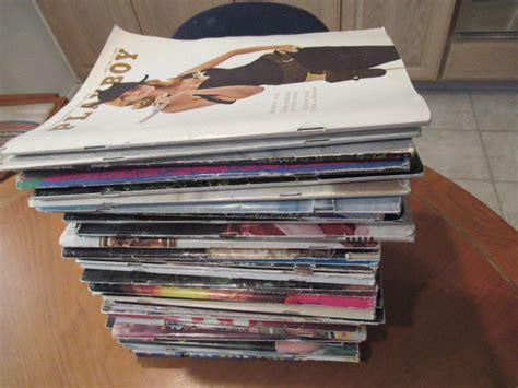 Playboy Magazine, 34 Issues 1966 June, July; 1967 February, December