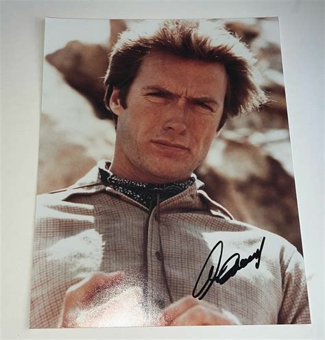 Clint Eastwood SIGNED Autographed 11x14 Dirty Harry Director Legend K9
