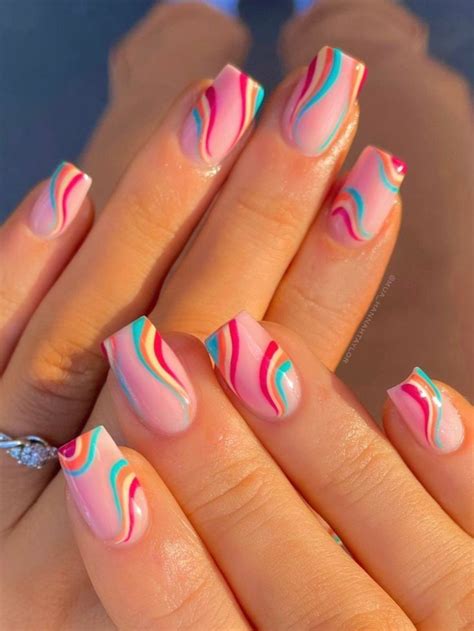 46 Cute Acrylic Nail Designs You’ll Want to Try Today | Gel nails ...